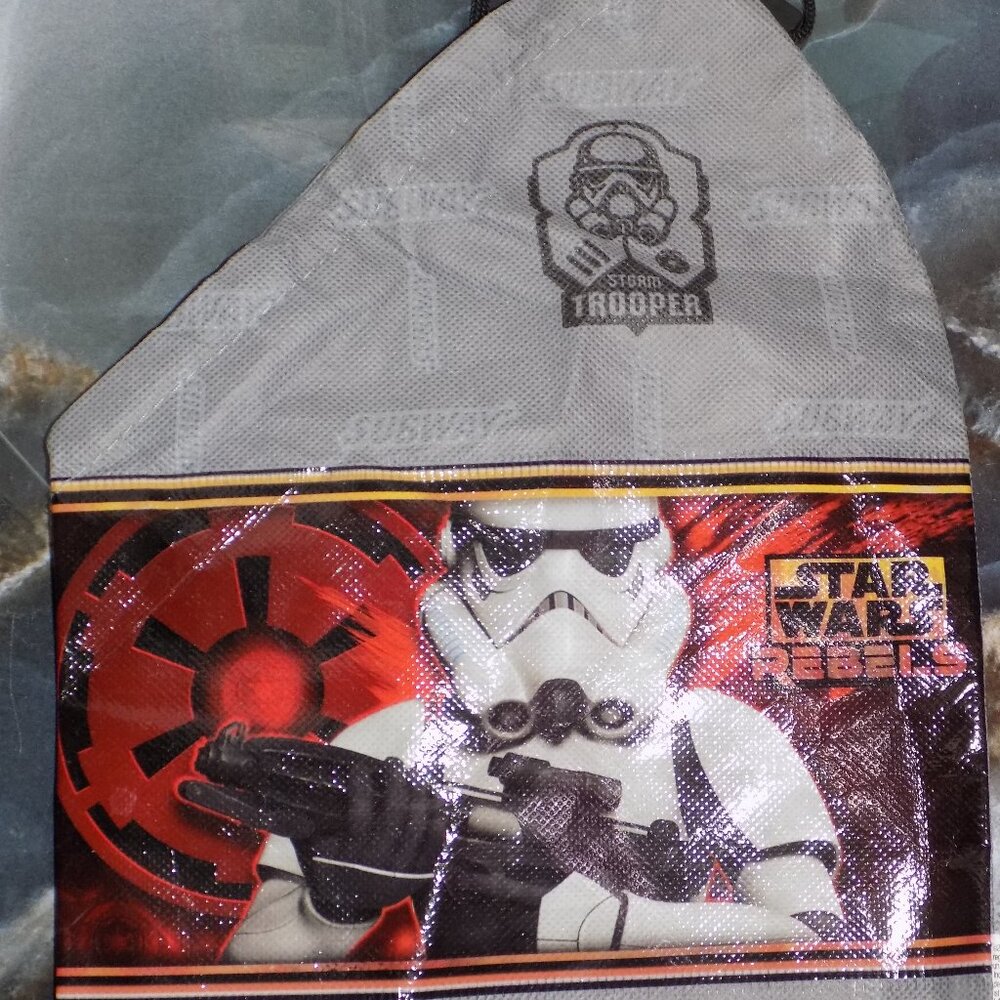 Star Wars Rebels Bags from Subway- Collectible -Stormtrooper 2014